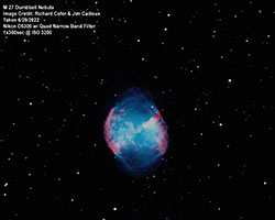 Dumbell Nebula Image
