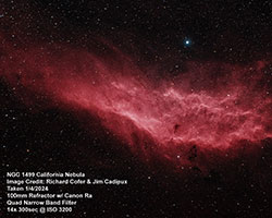 California Nebula Image