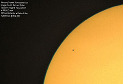 Mercury Transit Image